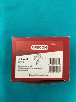 Oregon 33-431 Universal Solenoid 4 Post Dual Mount