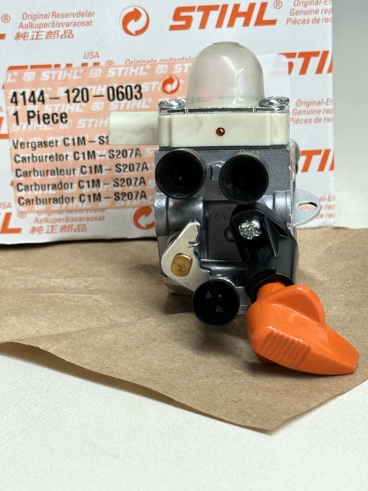 STIHL OEM ZAMA CARB 4144 120 0603 C1M-S207 HT56C FC56C FC70C FC70