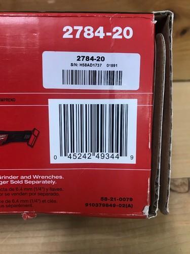Milwaukee 2784-20 M18 FUEL 1/4