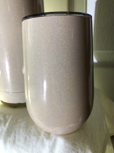 Stainless Steel Wine Tumbler with Lid Set of 2 Insulated Wine Bottle