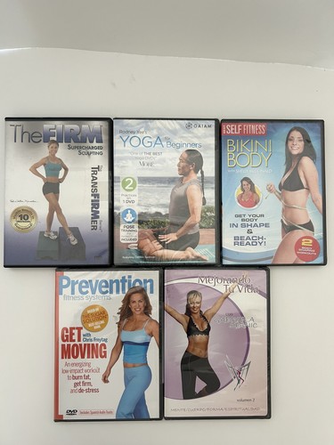 Set of 5 Fitness / Workout DVDs | eBay