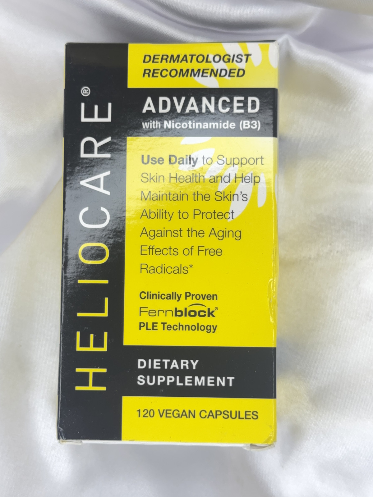 Heliocare Advanced Niacin B3 Fernblock PLE Extract 240Mg 120 Caps EXP:09/27