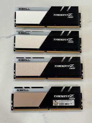 G. SKILL Trident Z Neo RGB 32GB (2 x 16GB) PC4-28800 (DDR4-3600) Memory