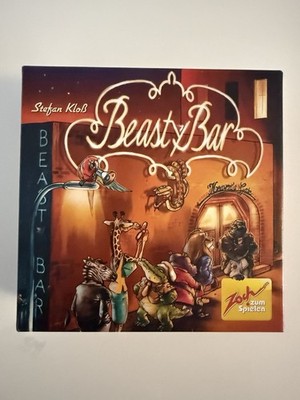 Beasty Bar – Zoch Verlag 2014 – Kartenspiel – unbenutzt, vollständig, neuwertig