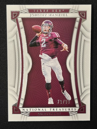 2023 Panini National Treasures Collegiate Johnny Manziel #4