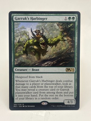 Garruk's Harbinger NM* Core Set 2021 M21 ENGLISH 185/274 mtg -UnltdCards