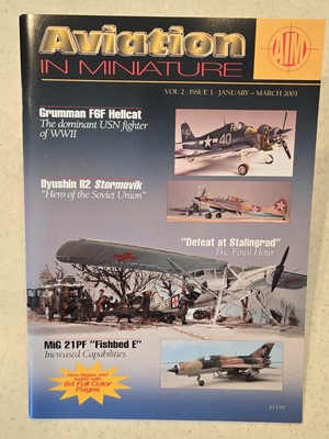 Aviation In Miniature Volume 2 Issue 1 March 2001 MiG 21PF Grumman F6F Hellcat