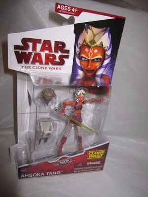 STAR WARS THE CLONE WARS AHSOKA TANO CW26 HASBRO 2009 NEW