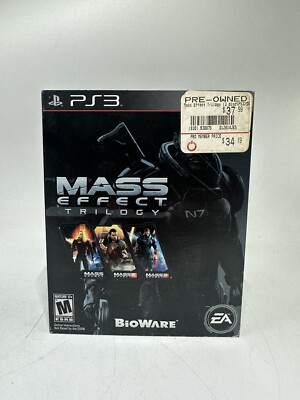 Mass Effect Trilogy (Sony PlayStation 3, 2012)