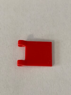 LEGO Parts 2335 alt 11055 (2pcs) 2x2 Square Flag With Clips Brick Choose Color