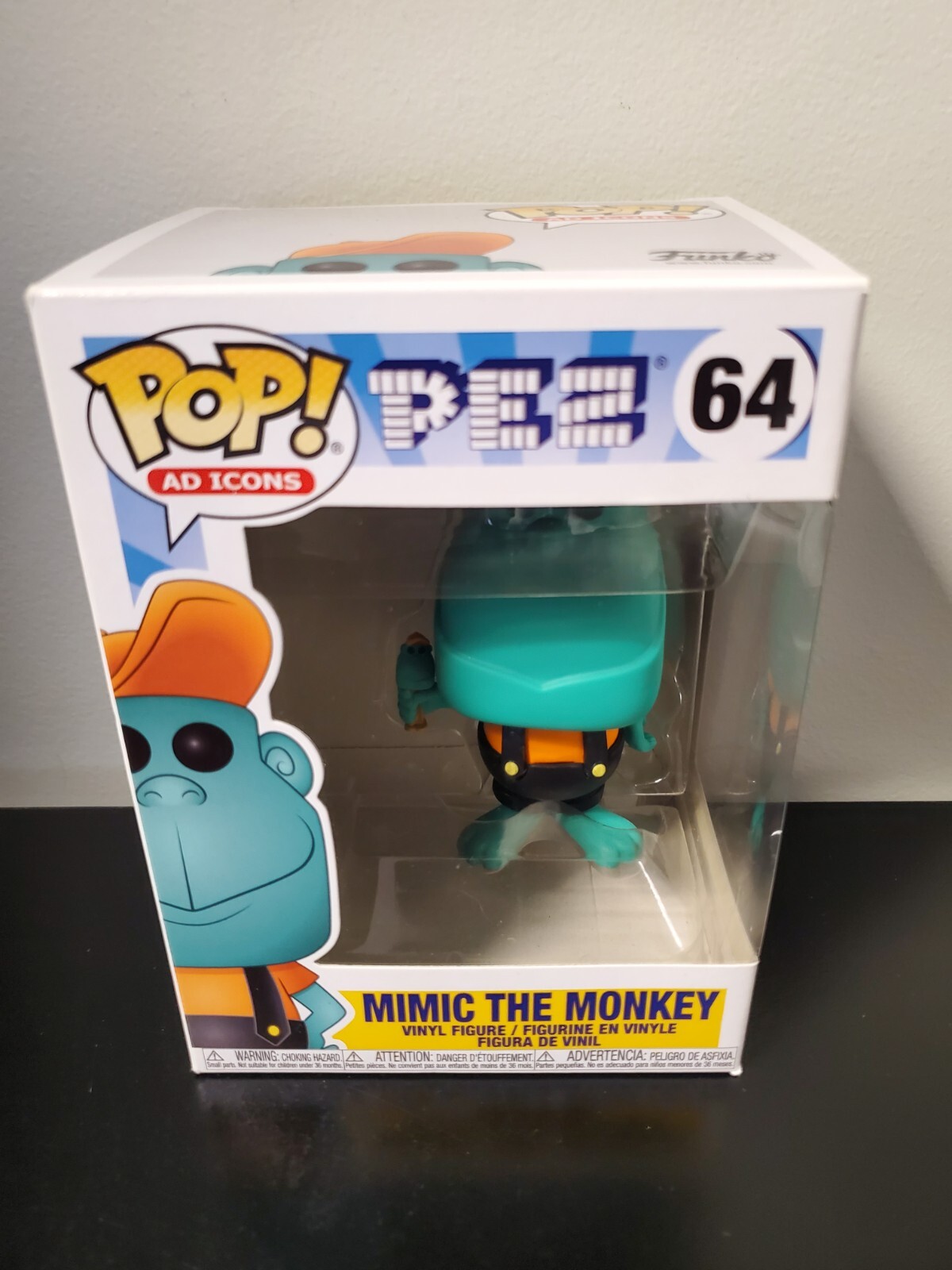 【Funko POP/米国限定/激レア/新品】PEZ®︎ ミミックザモンキー Funko Pop!: PEZ: Mimic The Monkey #64 889698432306| eBay