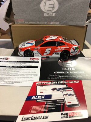 Kyle Larson ELITE #5 Valvoline 2021 1:24 Camaro ZL1 CX52122VALKL 1 Di 329