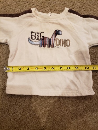 6 month boy clothes Dinosaur sweater Carter's  Snaps cute