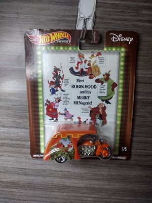 Disney Robin Hood 3D-Livery 5/5 Hot Wheels Premium Real Riders Diecast