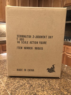 Hot Toys Terminator 2 T-800 MMS117 1/6 Scale Figure New USA Seller  Not Prime 1