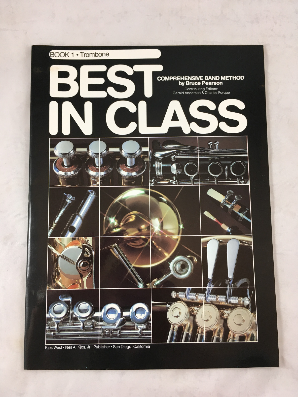 Best in Class. Trombone Lesson Books. New Old Stock. Comprehensive Music Method