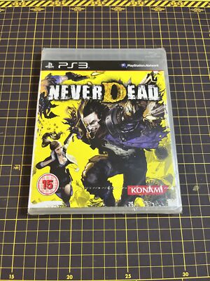 NeverDead - 2012 third person shooter game (New/sealed Sony Playstation 3 PAL)