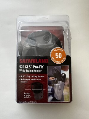 Brand New Safariland 576R GLS Pro-Fit Wide Frame RH Gray Fits Over 50 Pistols