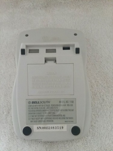 BellSouth Digital Remote Access Answering Machine System Voice Time/Day IN BOX