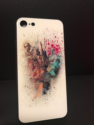 iphone 7 glass back fortnite case great quality - fortnite on iphone 7