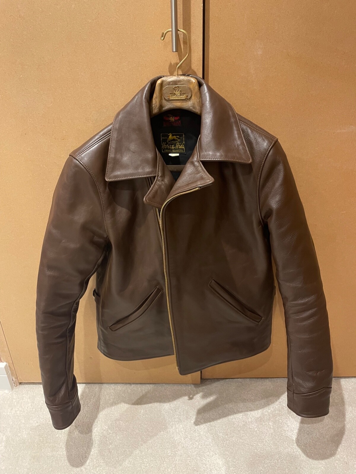 TheRealMccoys A-1ジャケットhorse hyde size38 TheRealMccoys A-1ジャケットhorse hyde size38 THE ARMOURY BY