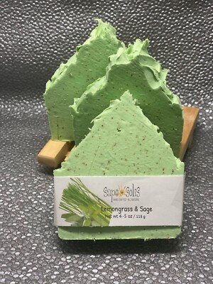 Lemongrass & Sage Bar Soap