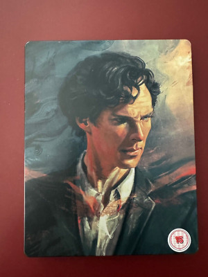 blu-ray SHERLOCK SERIES 4 Steelbook Edition REGION B