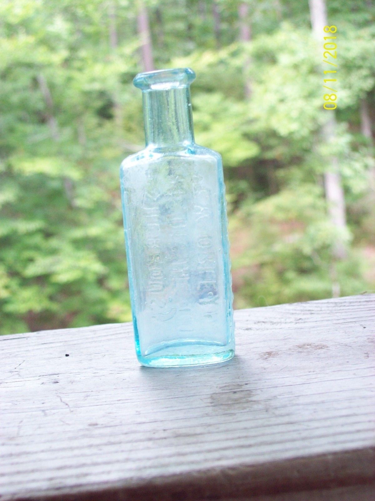 Antique Embossed DR. TICHENOR'S SHERROUSE MEDICINE CO. NEW ORLEANS Bottle