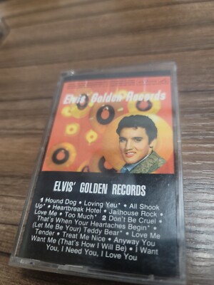 Elvis Presley ELVIS  GOLDEN RECORDS Cassette Tape AFK1-5196