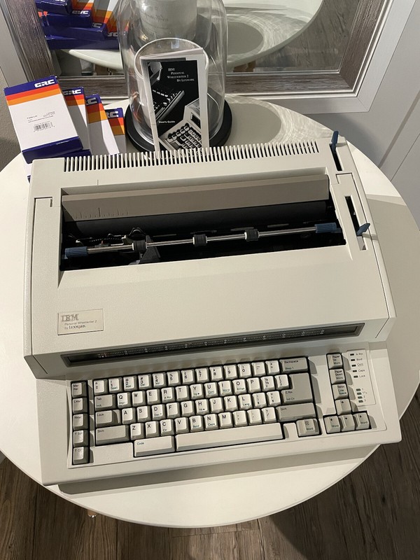 1983 IBM Personal Typewriter on the Typewriter Database