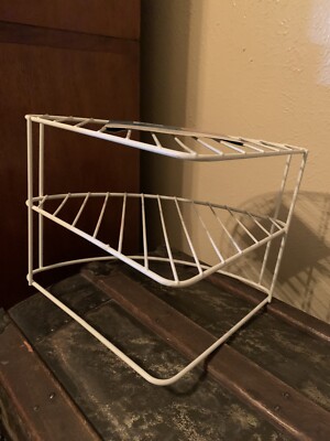 True living 3 Tier Corner Helper Shelf, White  Rack for Kitchen Counter Pantry