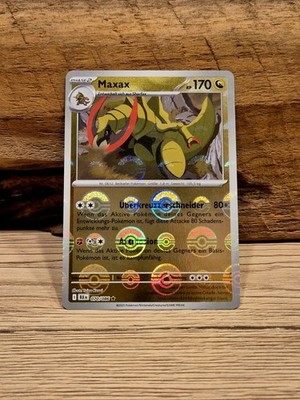 Pokémon Maxax 070/086 Pokeball Reverse Schwarze Blitze Deutsch NM