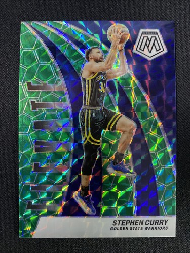 2023-24 Mosaic Basketball Green Mosaic Elevate Stephen Curry