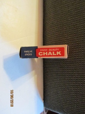 Vintage 10 Cents Box of Imperial Chalk No 812 by Imperial Crayon Co USA