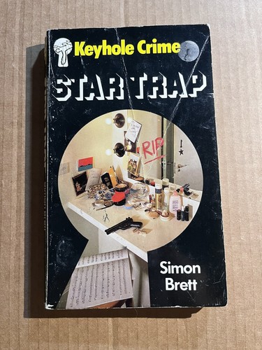 STAR TRAP by Simon Brett vintage 1982 Keyhole UK paperback CHARLES PARIS MYSTERY