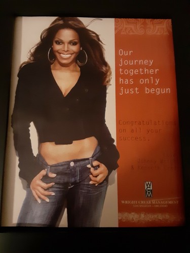 Janet Jackson Vintage Poster 美品 Janet Jackson Vintage Poster 美品