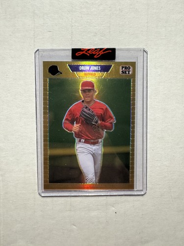 2023 Leaf ドウェイン・ジョンソン　スタッズ・スウォッジ DRUW JONES LEAF 2023 PRO SET METAL GOLD L/E 28/199 D'BACKS