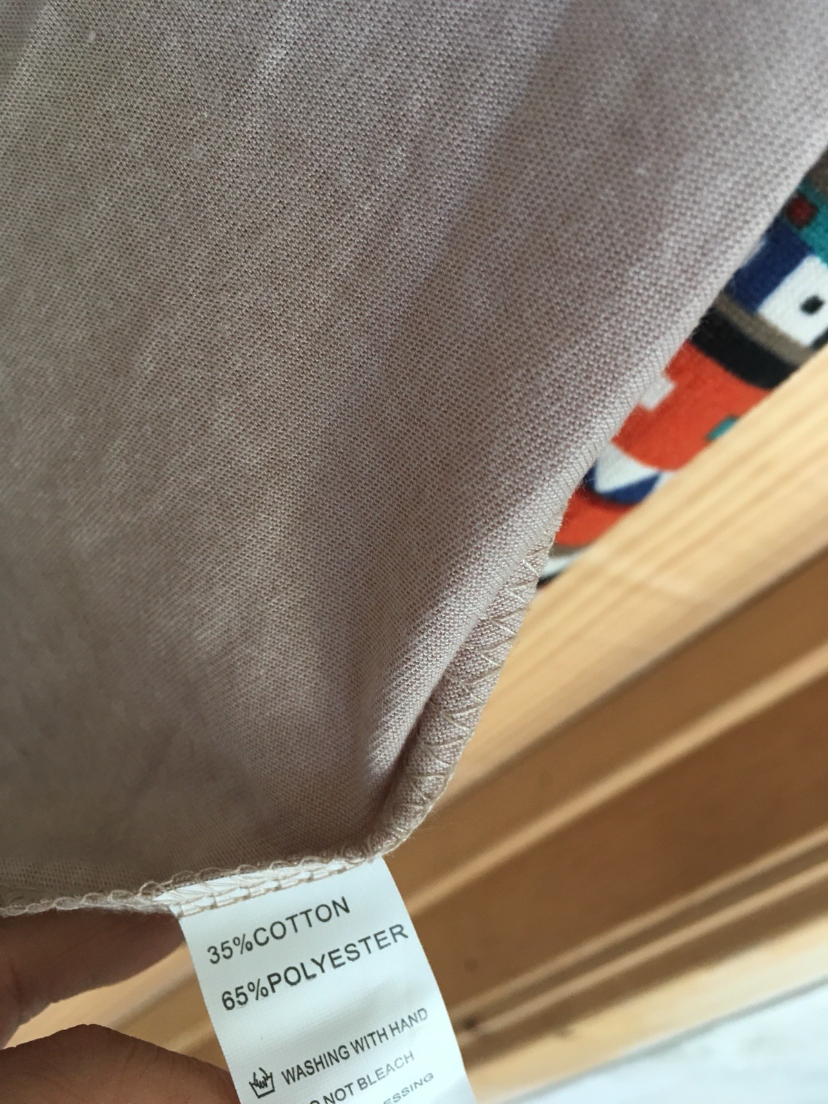 Women’s Earth Color Beige Cardigan Sweater Size M Cotton Blend Western Style