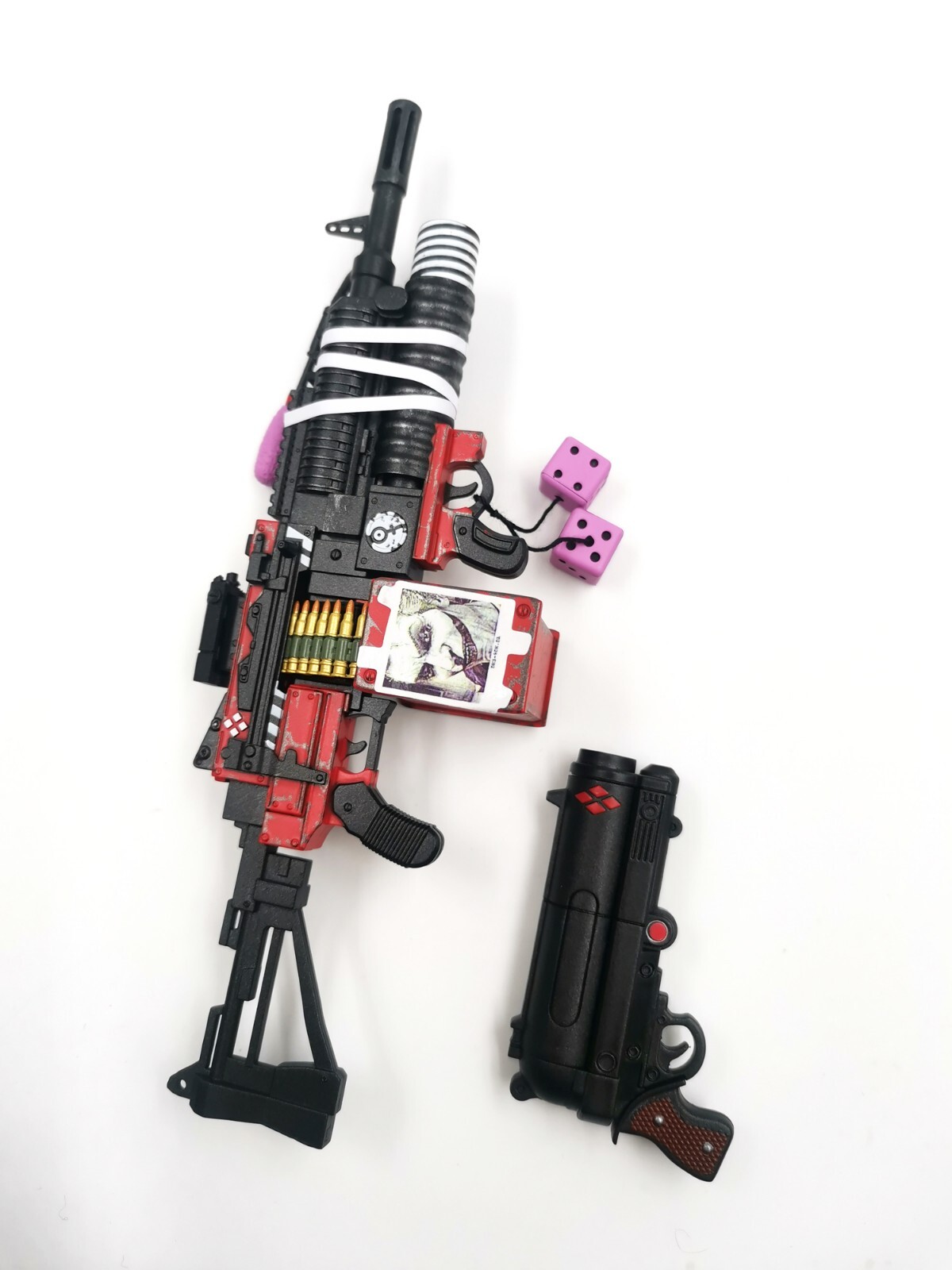 Gun Pistol HotToys 1/6 HT VGM041 Batman Arkham Knight Harley Gun Pistol HotToys 1/6 HT VGM041 Batman Arkham Knight Harley