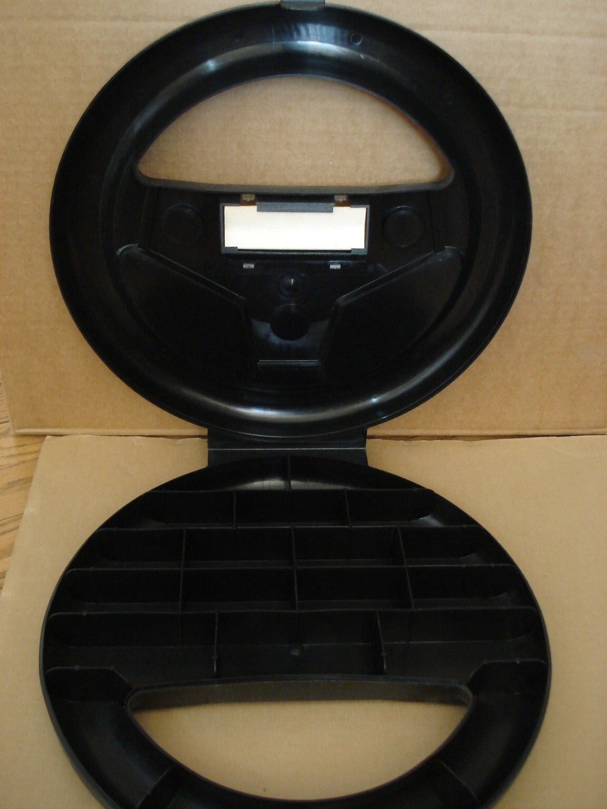 Vintage 1983 Matchbox 20-Car Collector's Case Steering Wheel Shaped