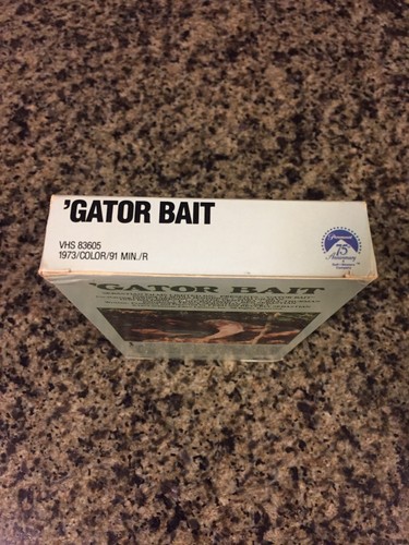 Gator Bait (1973, VHS) - Claudia Jennings - Paramount Home Video 1987