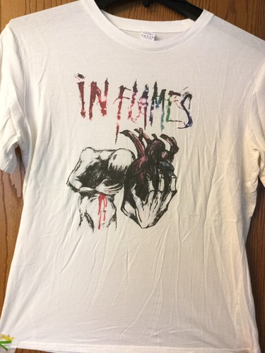 IN FLAMES Tシャツ IN FLAMES Tシャツ ロゴ バンドTシャツ バンT インフレイムス