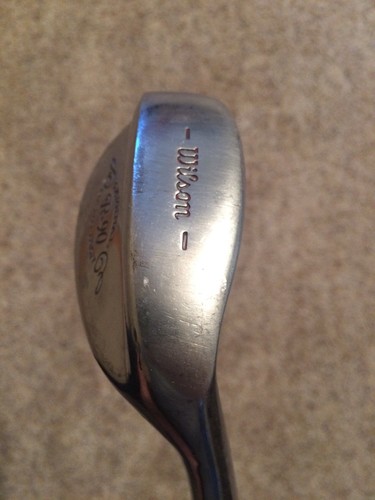 Wilson Original R-90 Sand Iron Wedge w/ Brown Shaft Vintage Look Clean Face RH
