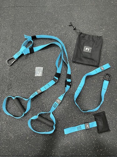 (P3) Pro Suspension Training, Indoor/outdoor Home Gym Suspension Straps,