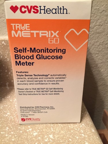 CVS Health True Metrix 60 Self Monitoring Blood Glucose Meter - NEW