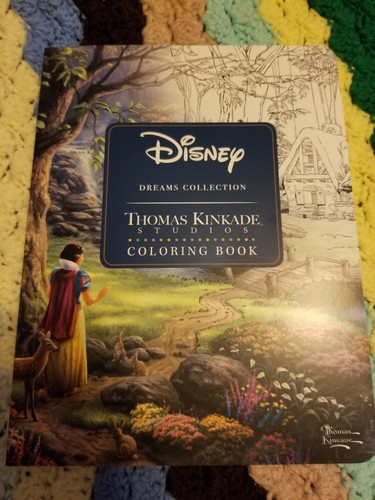 Disney Dreams Collection Thomas Kinkade Studios Coloring Book by Thomas  Kinkade, 9781449483180