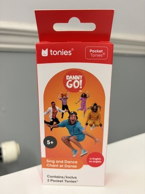 DANNY GO! Dance Party Clever Tonies 2 Pack - Brand New Tonies - RARE TONIES