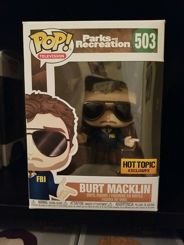 bert macklin funko pop