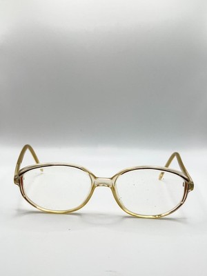 Nigura N0739 Transparent Oval Oval Brille Gestell