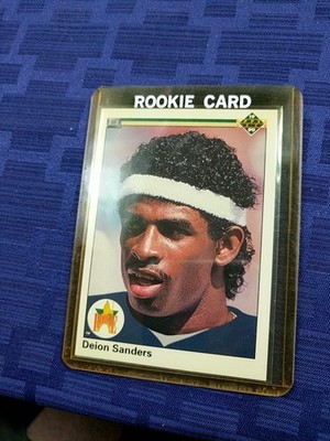 1990 Upper Deck - Star Rookie Deion Sanders #13 (RC)